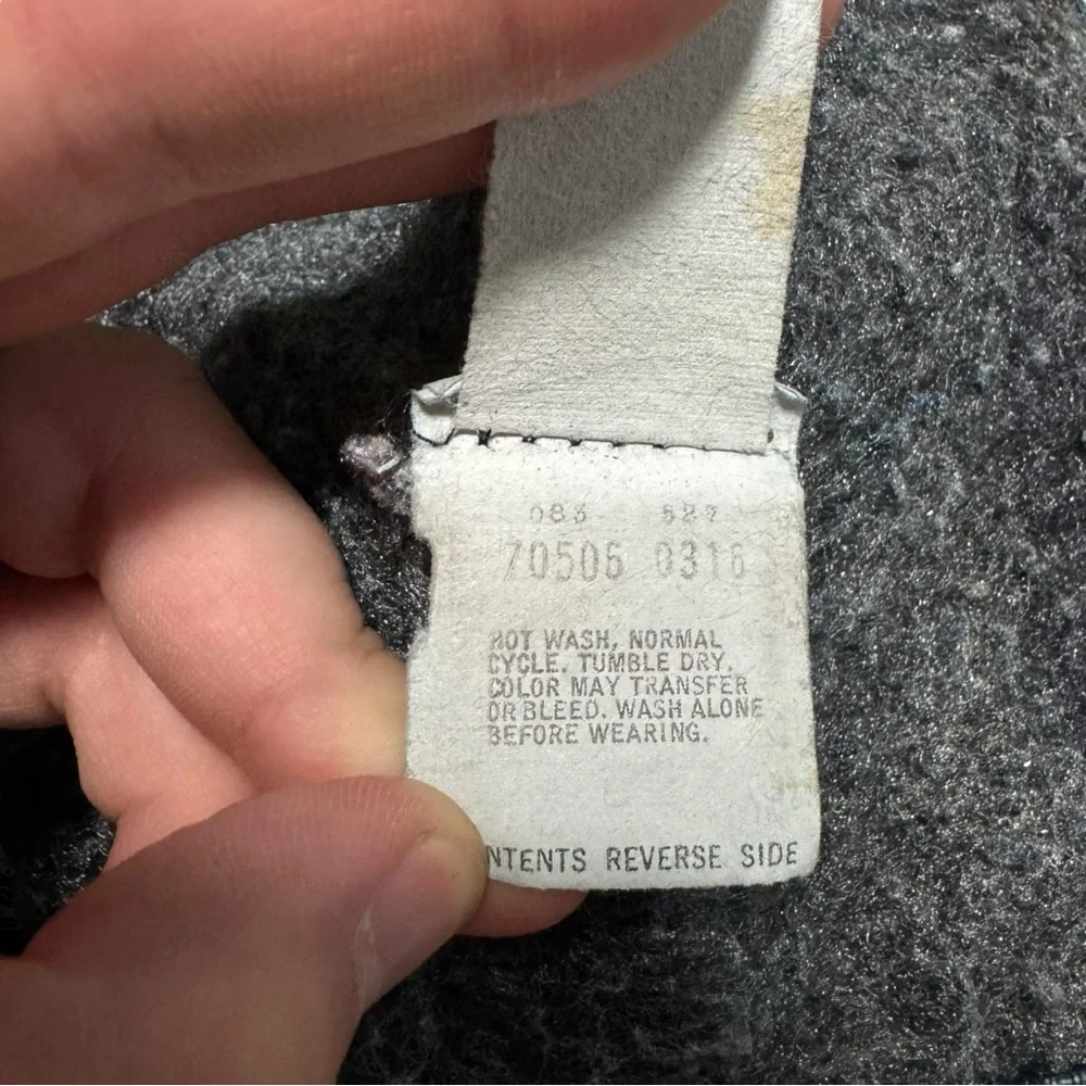 Vintage Levi’s 527 Type 3‎ Blanket Lined Denim Trucker Jacket Size 38